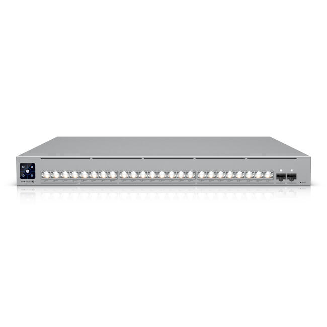 Ubiquiti мрежов суич UniFi Pro XG 24 PoE - управляем ниво 2/3, 24 порта 10G Ethernet и PoE