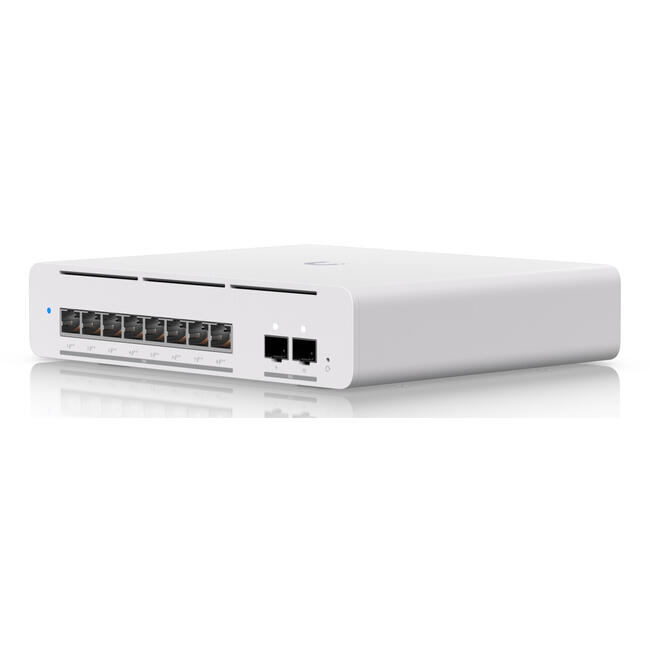Ubiquiti Мрежов суич UniFi Pro XG 8 PoE - управляем L2/L3, 10G Ethernet, захранване по Ethernet