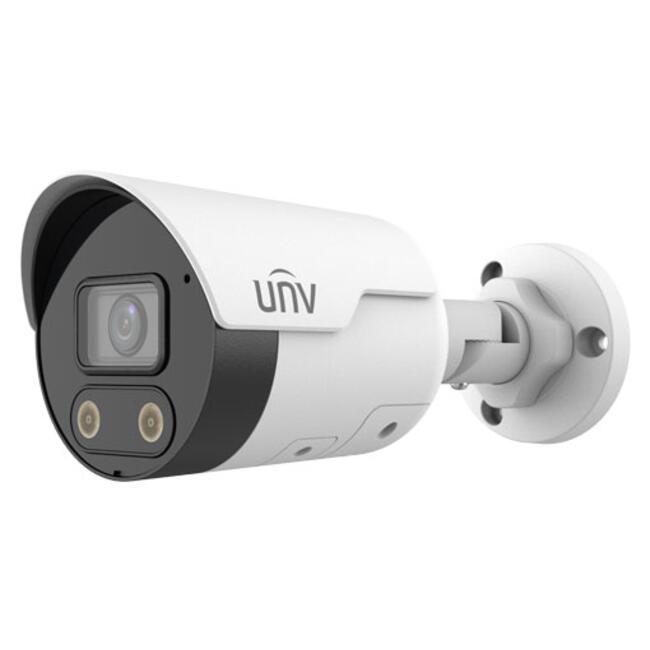 UNV Камера Bullet IP IPC2124SB-ADF28KMC-I0 - 4 MP резолюция, фиксиран широкоъгълен обектив 2.8 мм