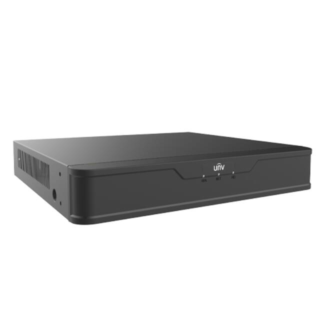 UNV Мрежов видеорекордер NVR501-08B, 8 канала, H.265 компресия, за мрежово IP видеонаблюдение