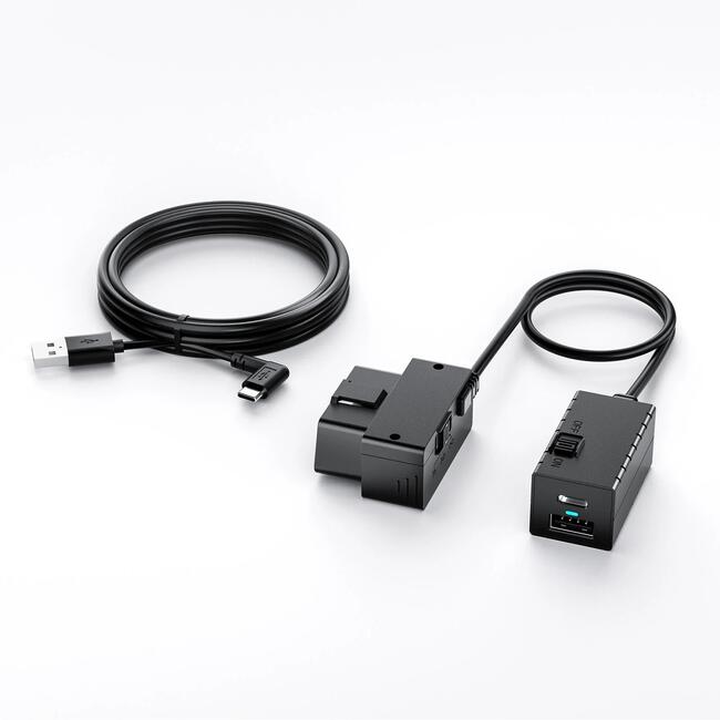 VIOFO монтажен комплект OP100 - OBD-II връзка, захранващ кабел за постоянно захранване в автомобил