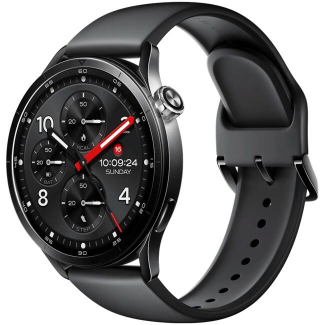 Xiaomi смарт часовник Watch S5 46 мм, черен корпус, Bluetooth свързване, много спортни режими