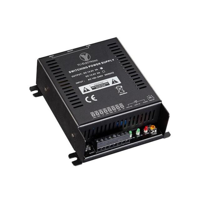 YLI Electronic импулсно захранване YP-904-3B, 13,5 волта, 3 ампера, изход за акумулаторна батерия
