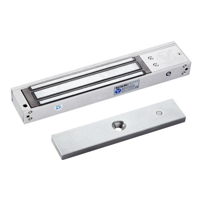YLI Електромагнит YM-500N(LED)-DS, сила 500 кг, LED индикация, датчик за състояние на вратата