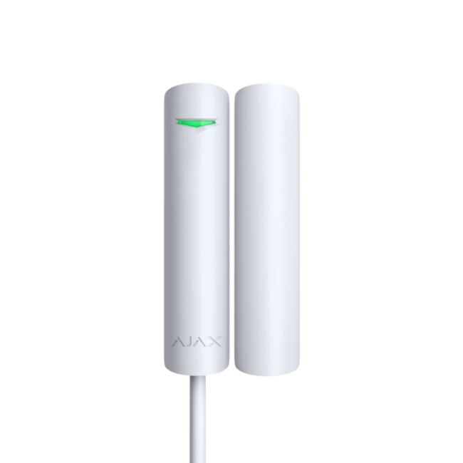Жичен магнитен датчик, FIBRA DoorProtect WH